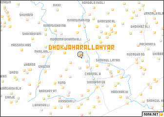 map of Dhok Jahār Allāhyār