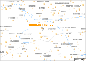 map of Dhok Jattanwāli