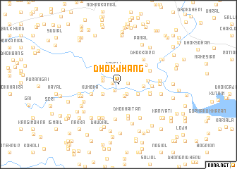 map of Dhok Jhang