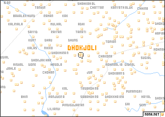 map of Dhok Joli