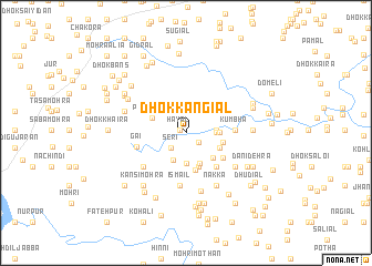 map of Dhok Kangiāl