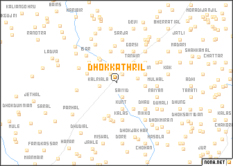 map of Dhok Kathril