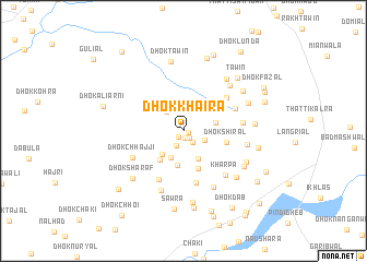 map of Dhok Khaira
