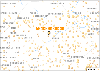 map of Dhok Khokhrān