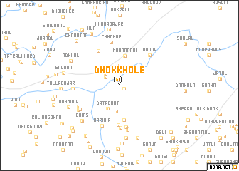 map of Dhok Khole