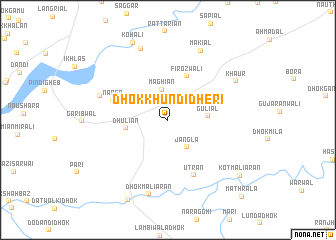 map of Dhok Khundi Dheri