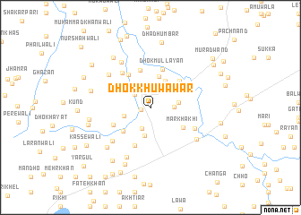 map of Dhok Khuwāwar