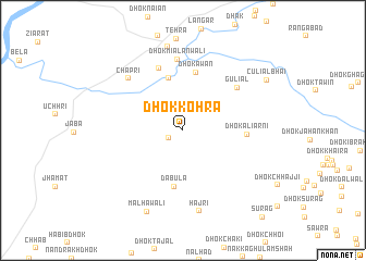 map of Dhok Kohra