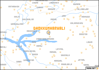 map of Dhok Kumhārwāli