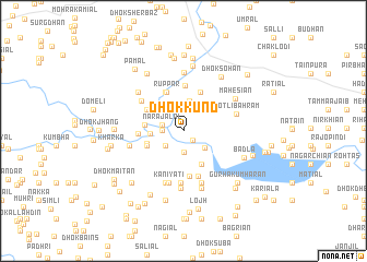 map of Dhok Kund