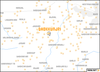 map of Dhok Kunjri