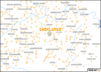 map of Dhok Lundo