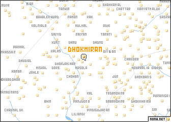 map of Dhok Mīrān