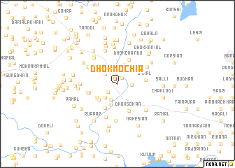 map of Dhok Mochia