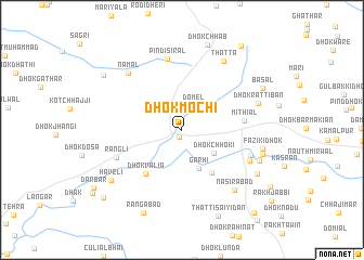 map of Dhok Mochi