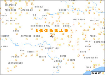 map of Dhok Nasrullāh