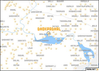 map of Dhok Padhāl