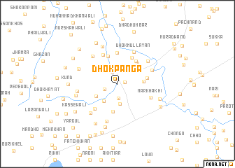 map of Dhok Panga