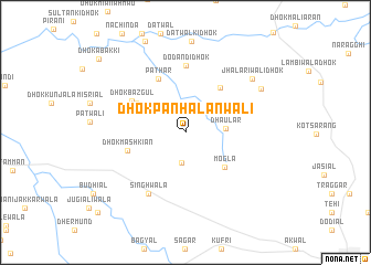 map of Dhok Panhālānwāli