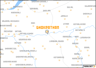 map of Dhok Pathān