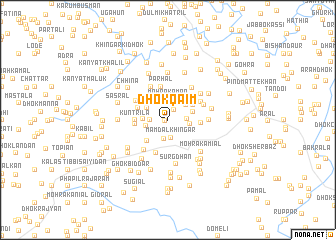 map of Dhok Qāim