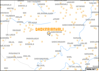 map of Dhok Raiānwāli