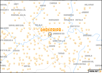 map of Dhok Raipa