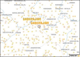 map of Dhok Rajiān