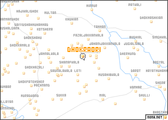 map of Dhok Raori