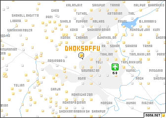 map of Dhok Saffu