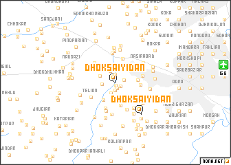 map of Dhok Saiyidān