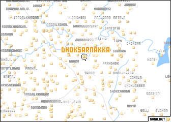 map of Dhok Sarnakka