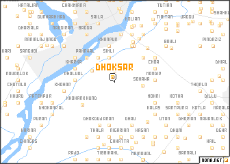 map of Dhok Sar