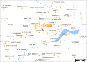 map of Dhok Shain