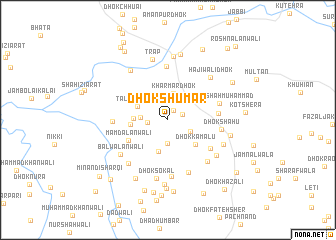 map of Dhok Shumār
