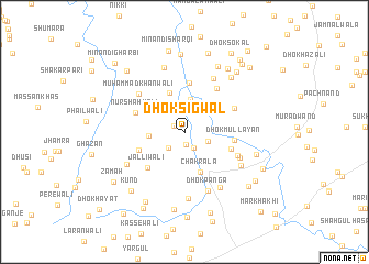 map of Dhok Sigwāl