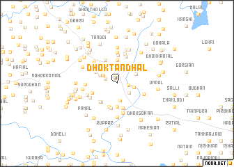 map of Dhok Tandhal