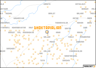 map of Dhok Tapiāliān