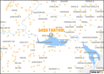 map of Dhok Thathāl