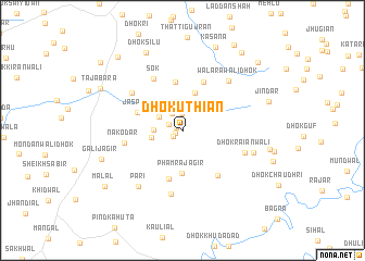 map of Dhok Ūthiān
