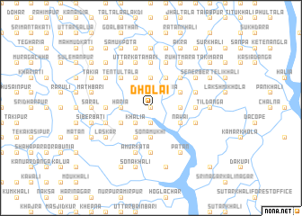 map of Dholāi