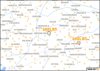 map of Dholan