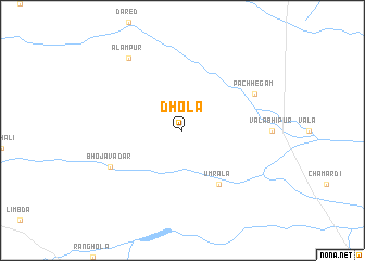 map of Dhola