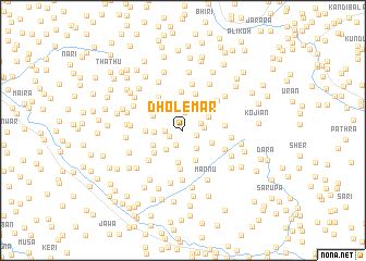 map of Dholemār