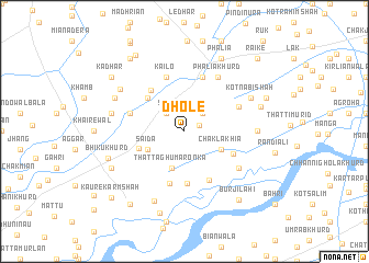 map of Dhole