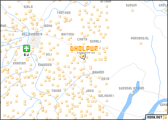 map of Dholpur