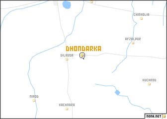 map of Dhondarka