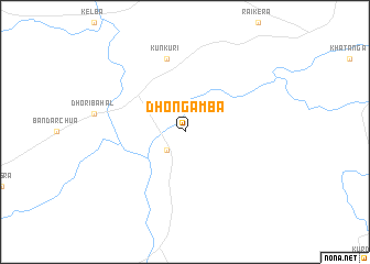 map of Dhongamba