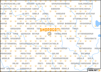 map of Dhopāgāti