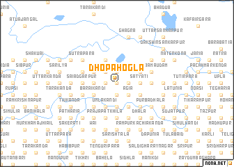 map of Dhopa Hogla